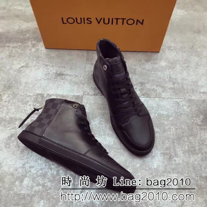 路易威登LV 高端品質 專櫃同步熱賣原版牛皮高幫男款 8FX2013